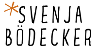 logo svenja bödecker in schwarz